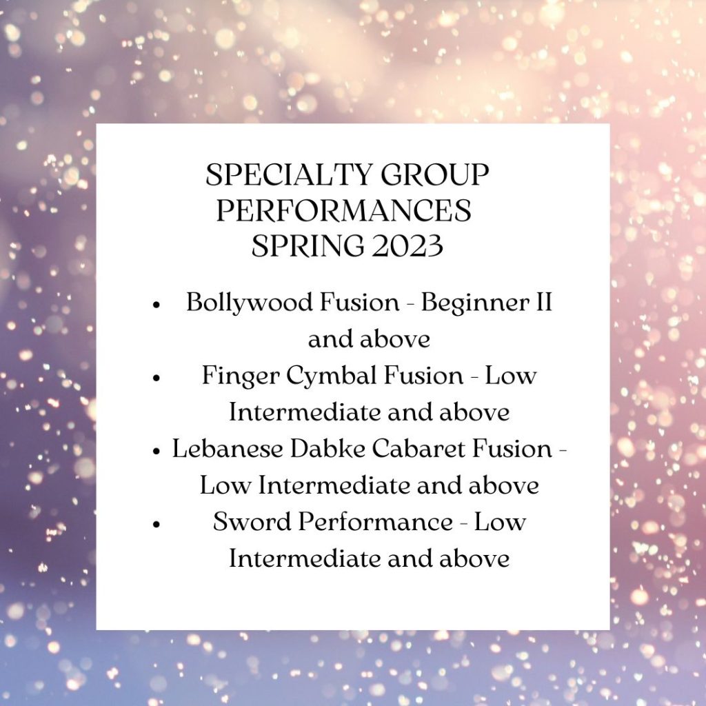 Specialty Performance Classes